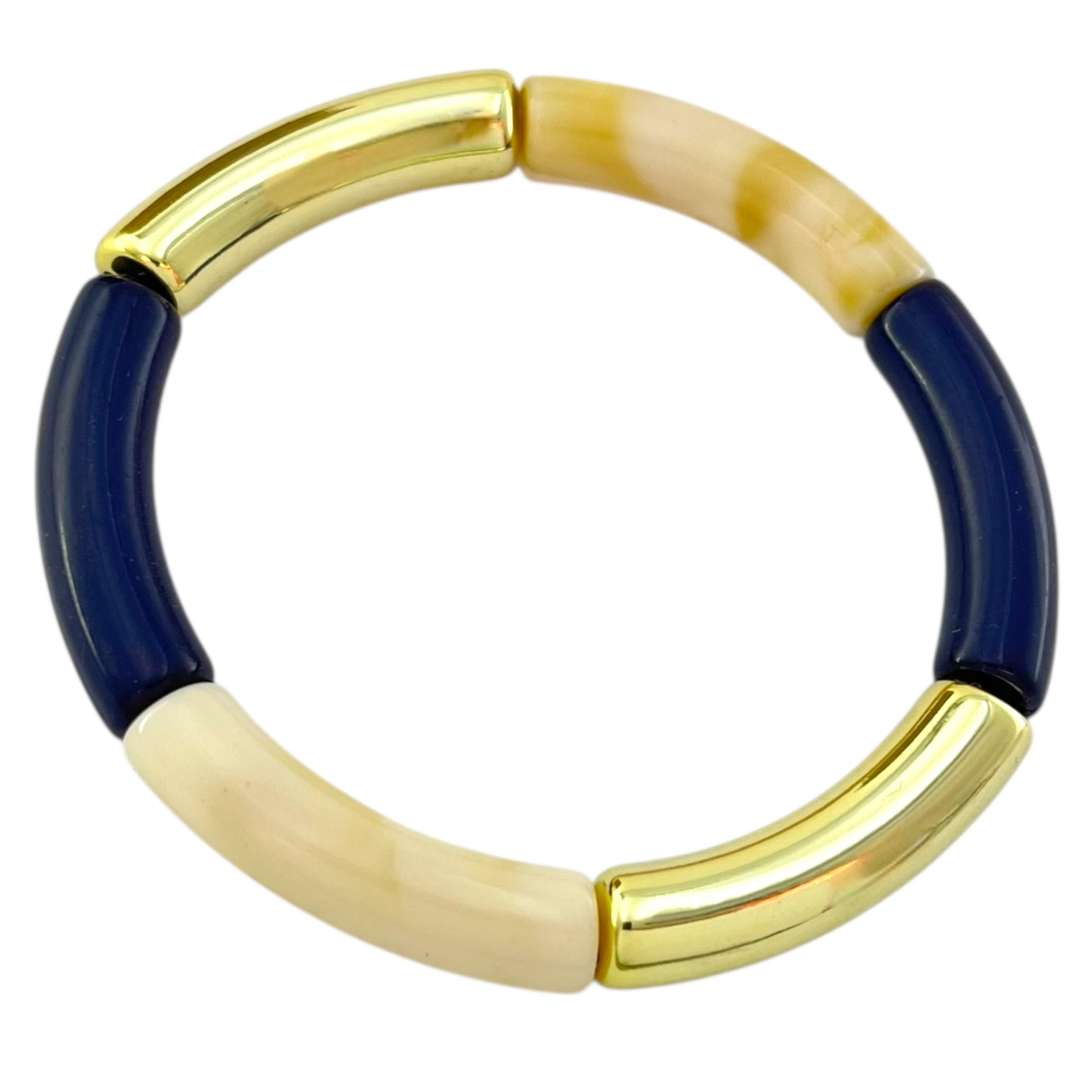 دستبند زنانه بنگل مدل رزین کد B5390