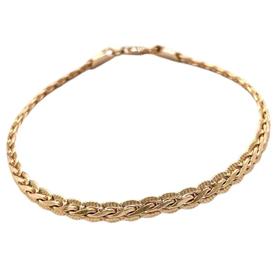 دستبند زنانه ژوپینگ طرح طلا کد B5310