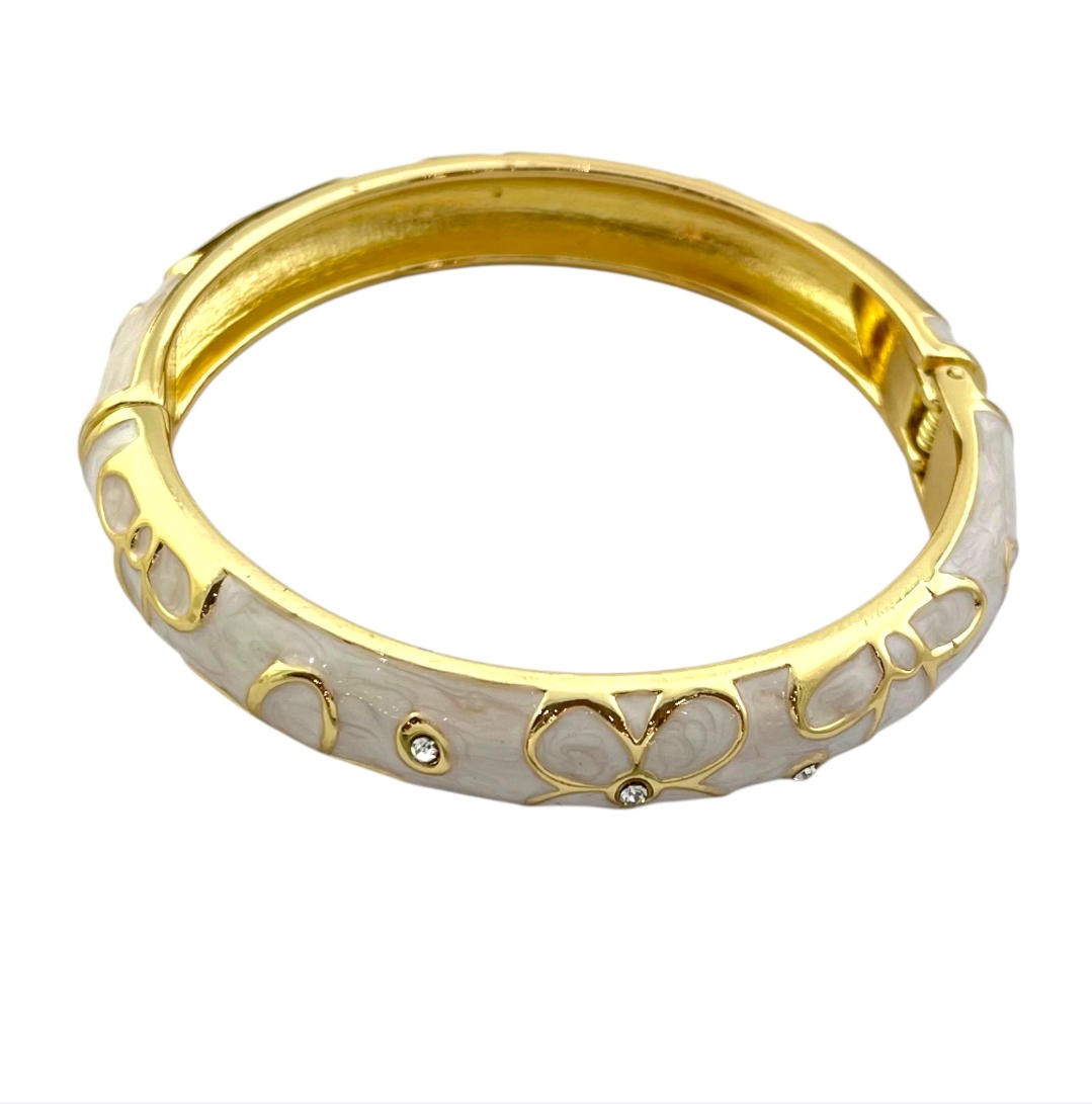 دستبند زنانه بنگل میناکاری کد B5318