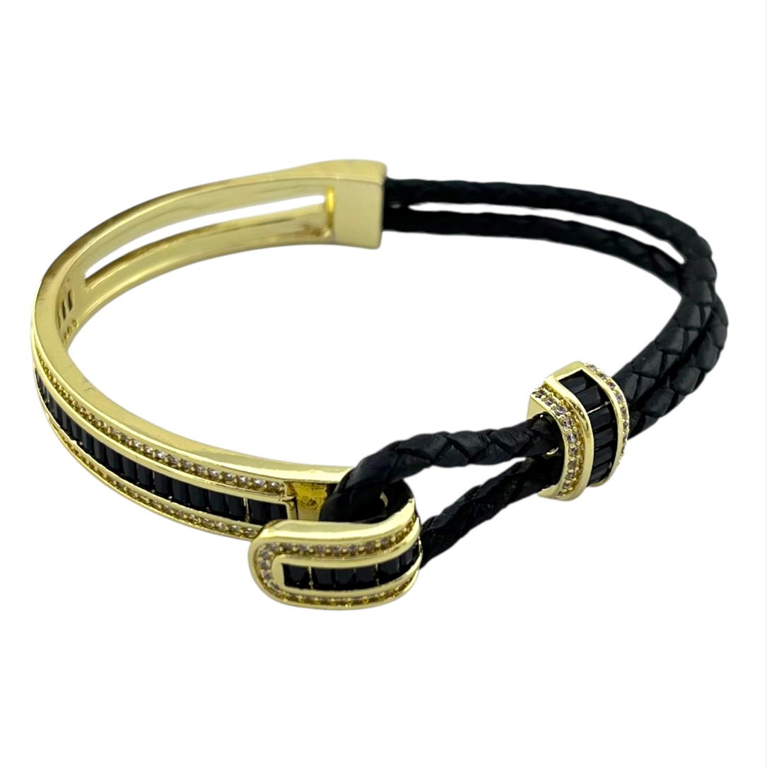 دستبند زنانه چرمی مدل قایق بادبانی کد B5324