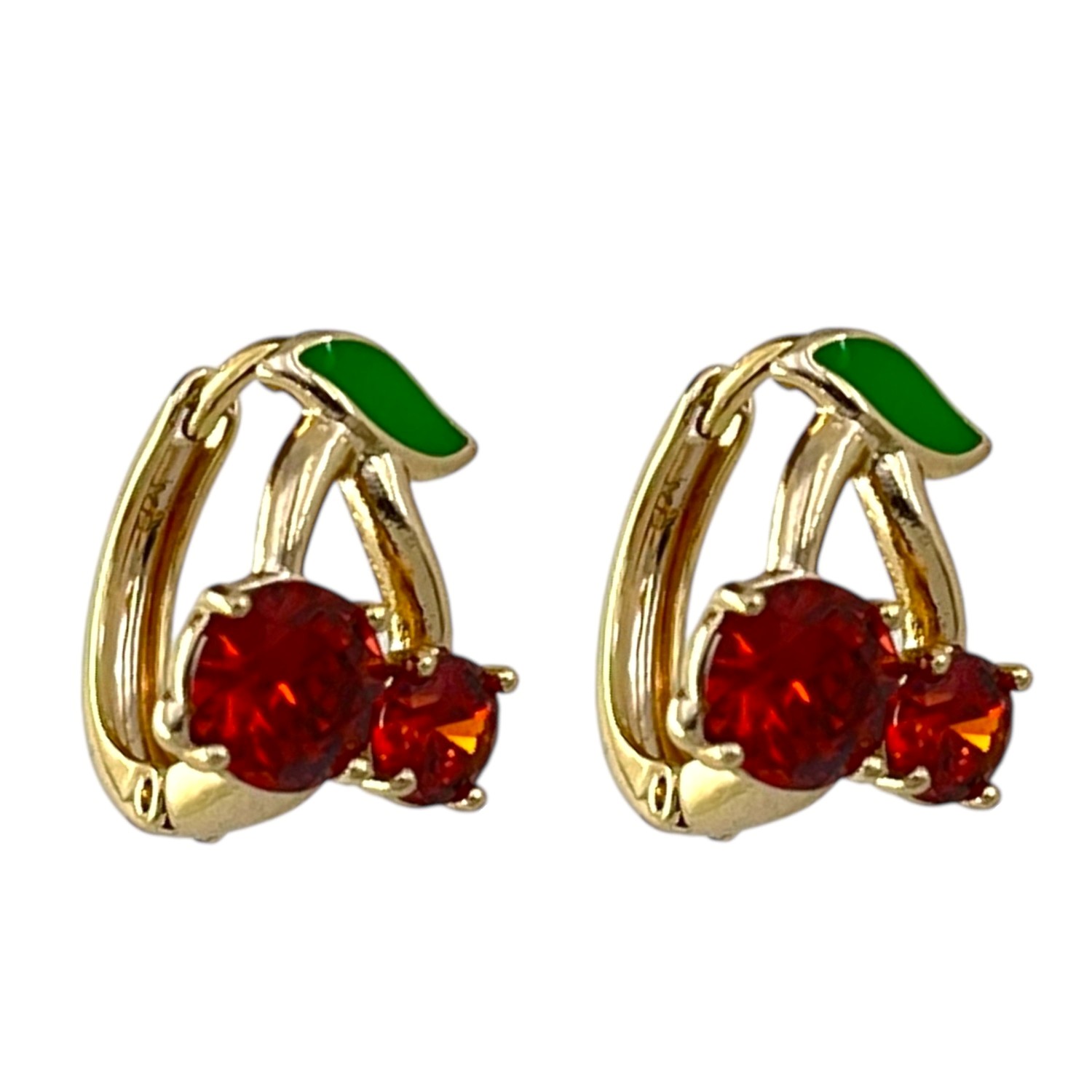 گوشواره زنانه ژوپینگ مدل گیلاس کد E6255