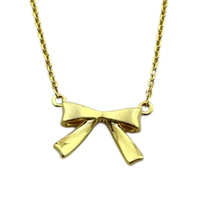 گردنبند زنانه مدل پاپیون کد N5063