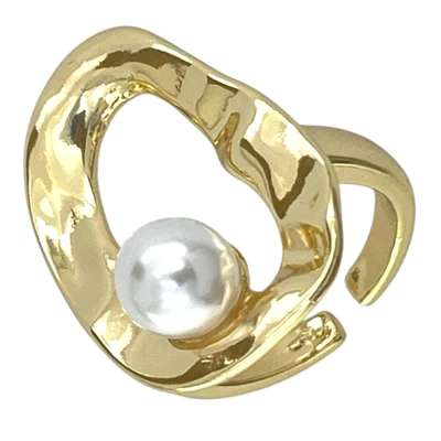 انگشتر زنانه مدل مروارید کد R51750