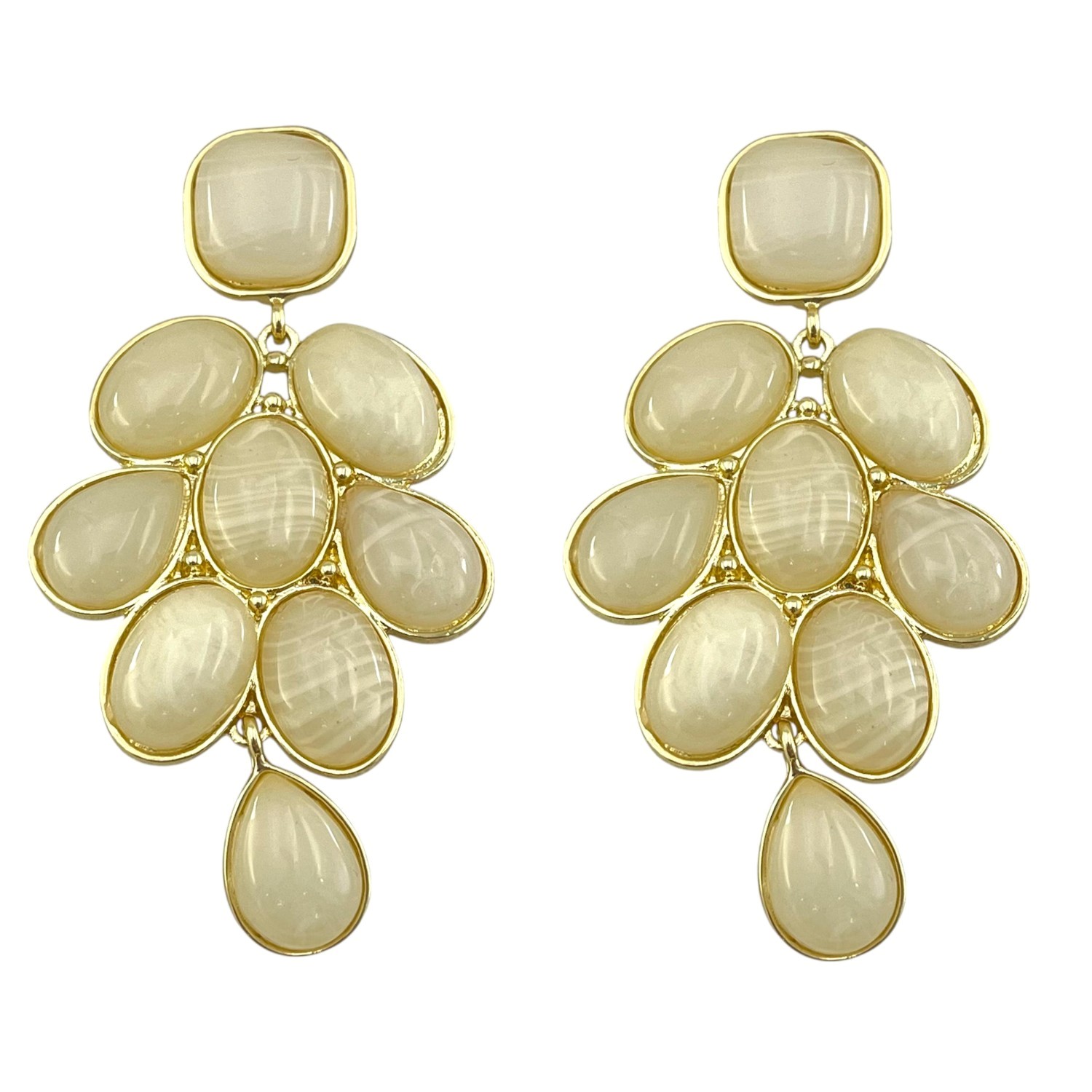 گوشواره زنانه مدل میناکاری کد E6324