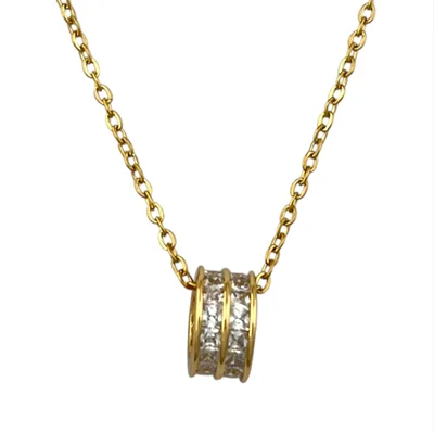 گردنبند زنانه ژوپینگ مدل حلقه کد N5144