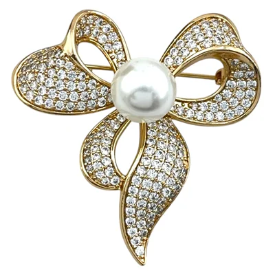 گل سینه زنانه ژوپینگ مدل پاپیون کد G4163