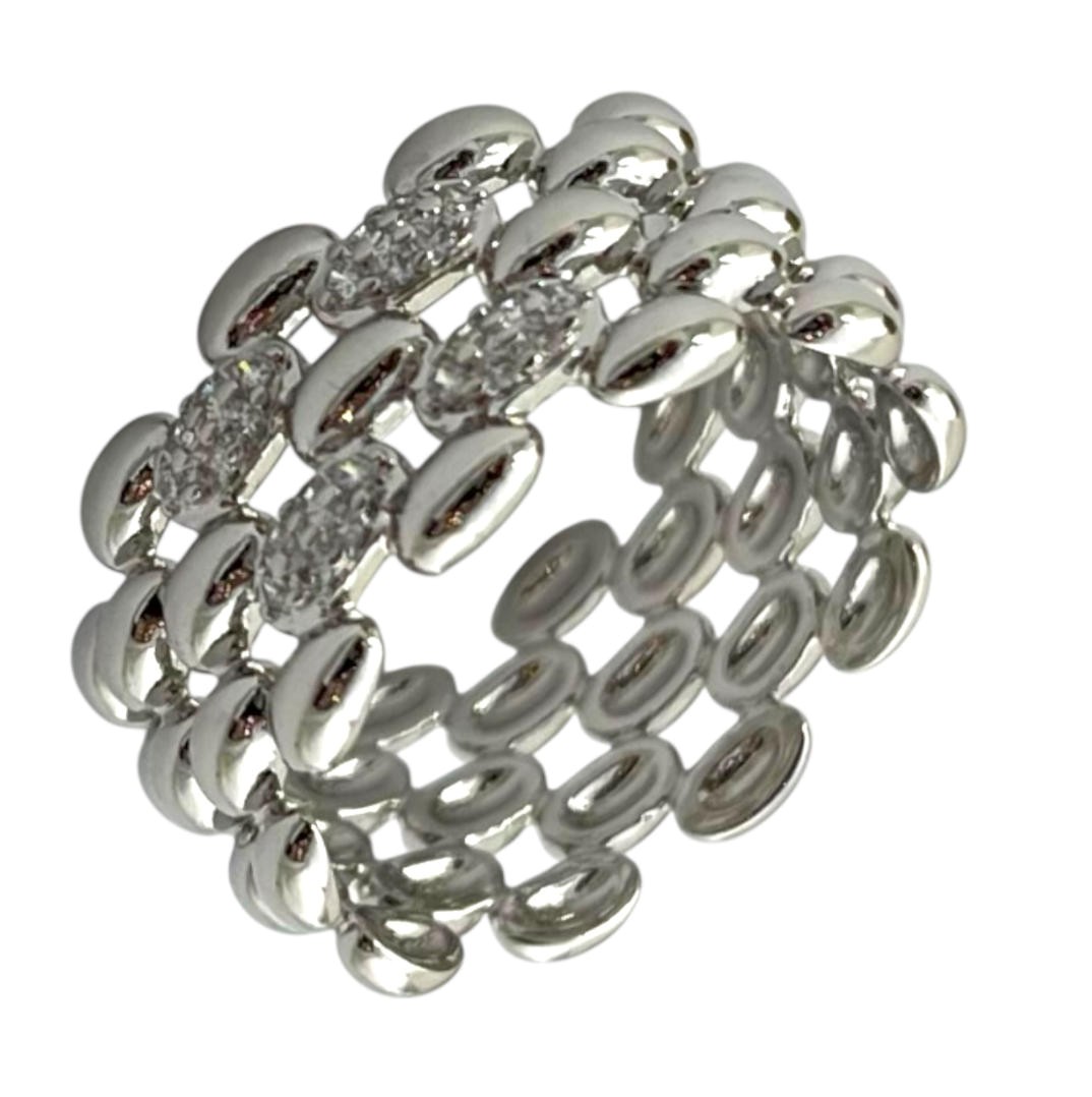 انگشتر زنانه ژوپینگ مدل جواهری کد R51712