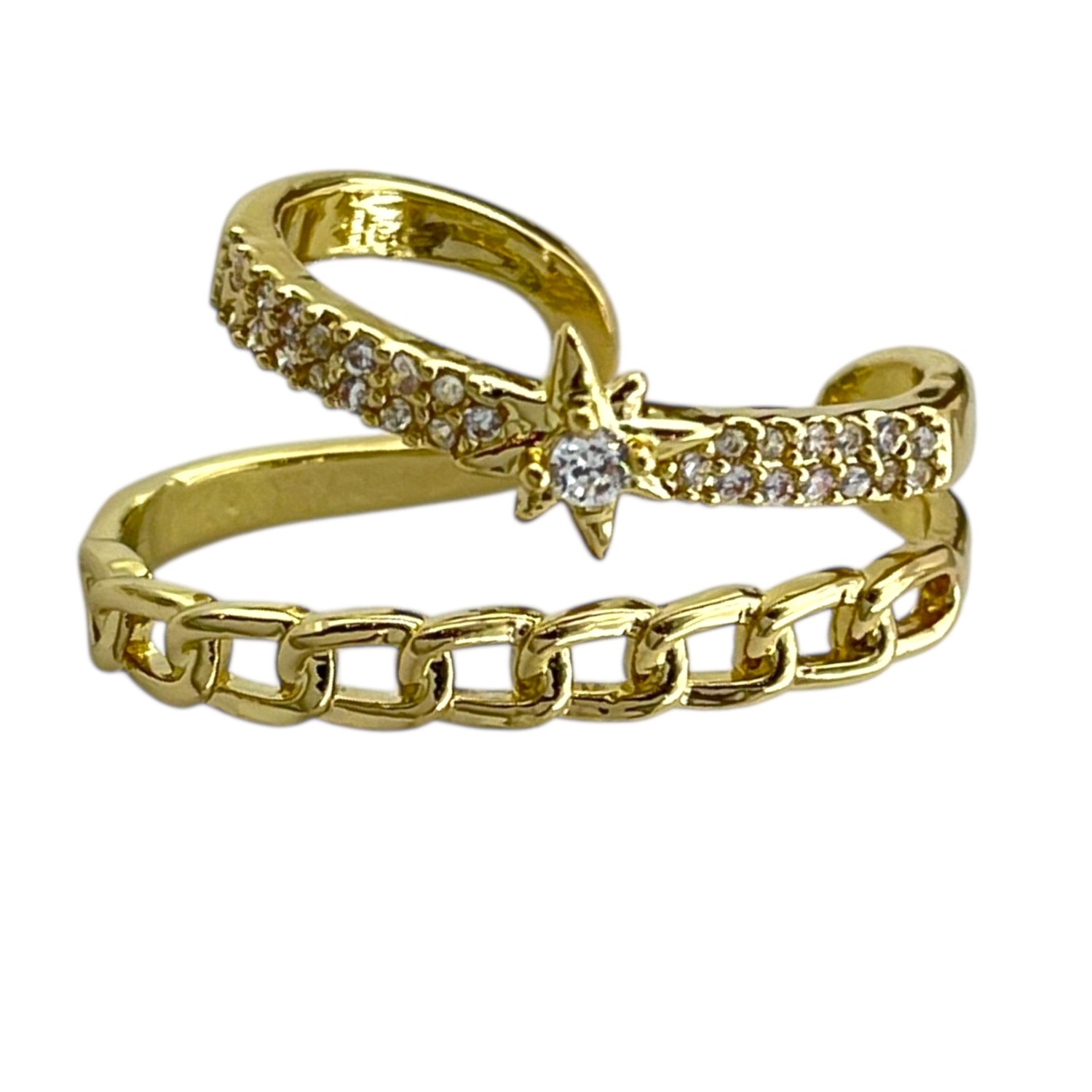 گوشواره زنانه ایرکاف مدل ستاره کد E6163