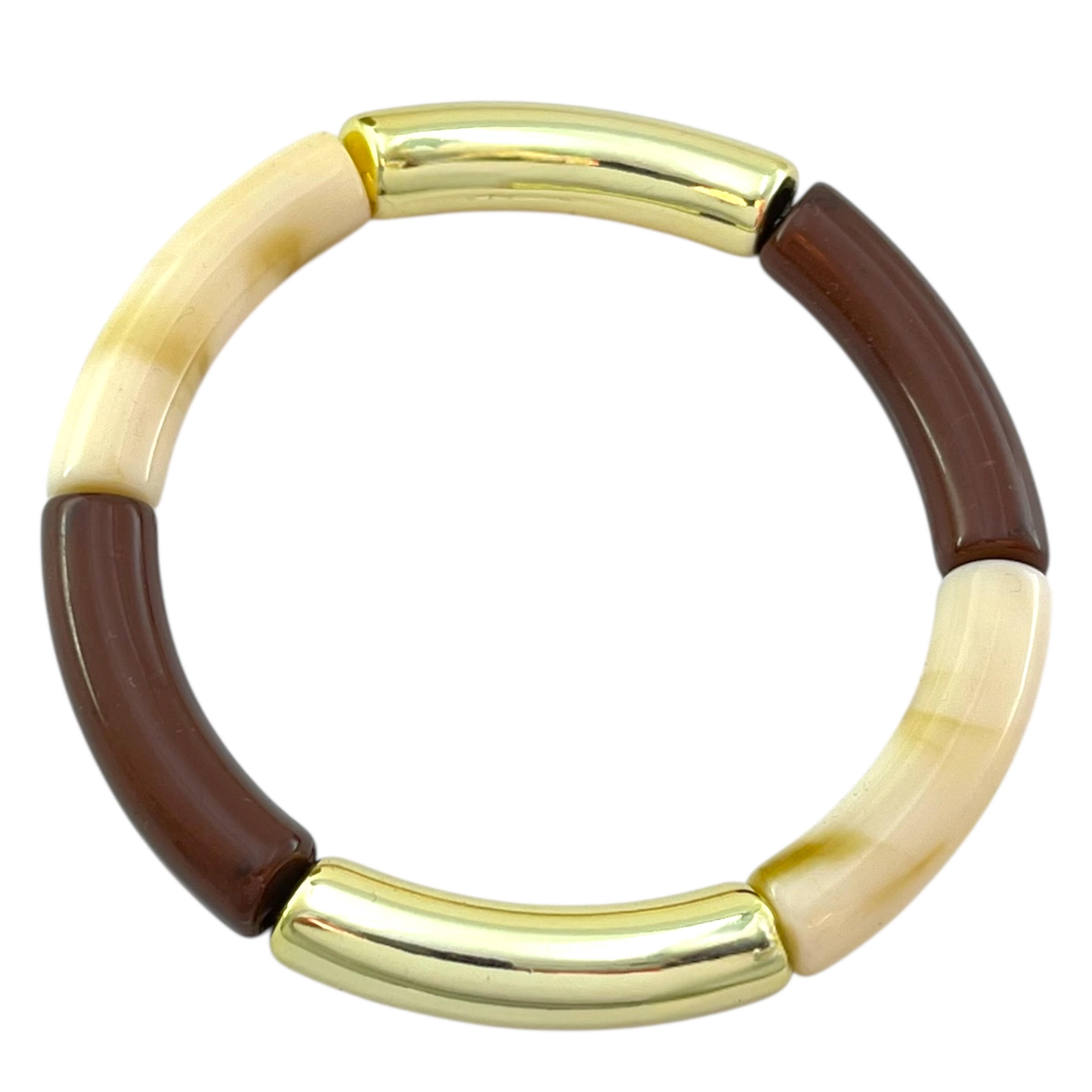 دستبند زنانه بنگل مدل رزین کد B5388