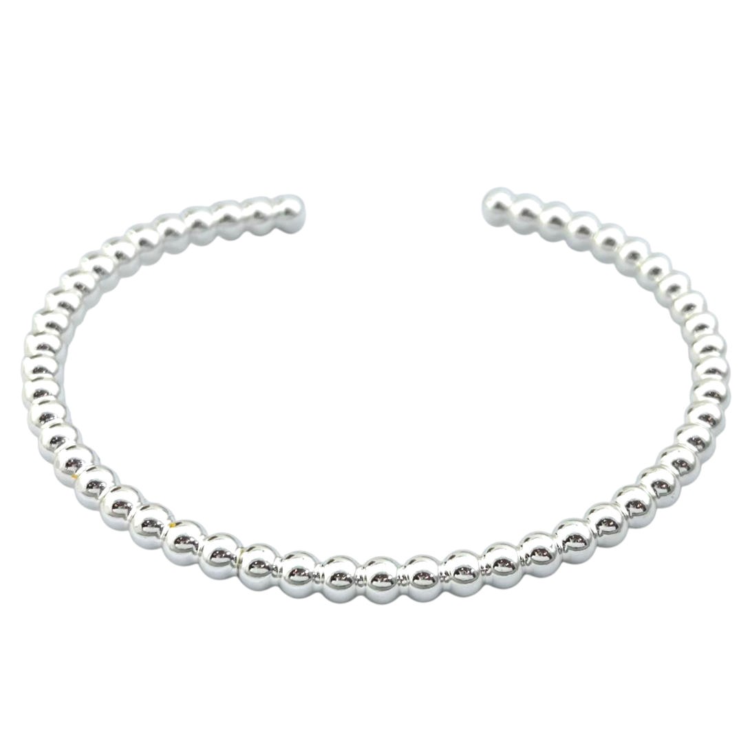 دستبند زنانه بنگل مینیمال مدل توپی کد B5334