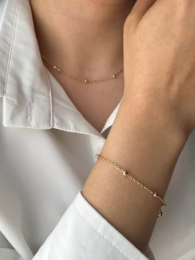 دستبند و گردنبند توپی ژوپینگ کد M1019