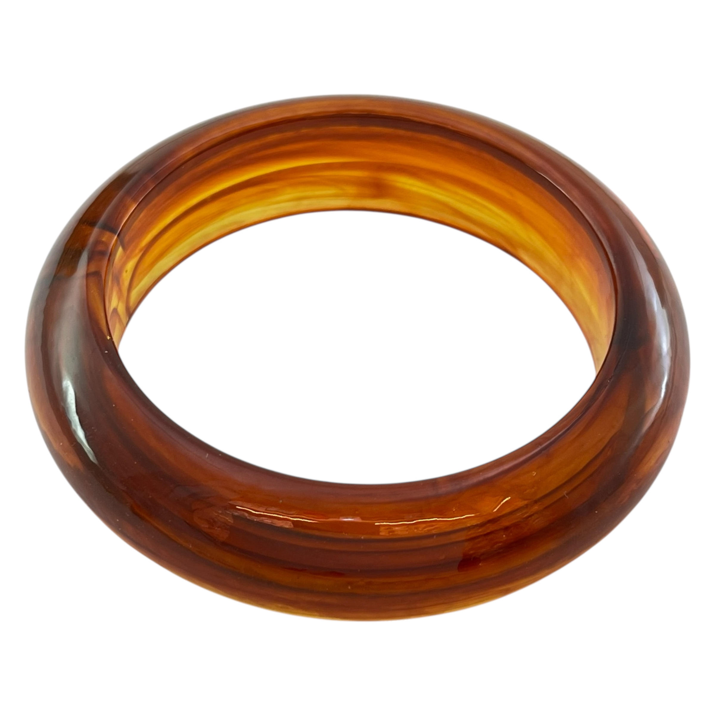 دستبند زنانه بنگل مدل رزین کد B5367