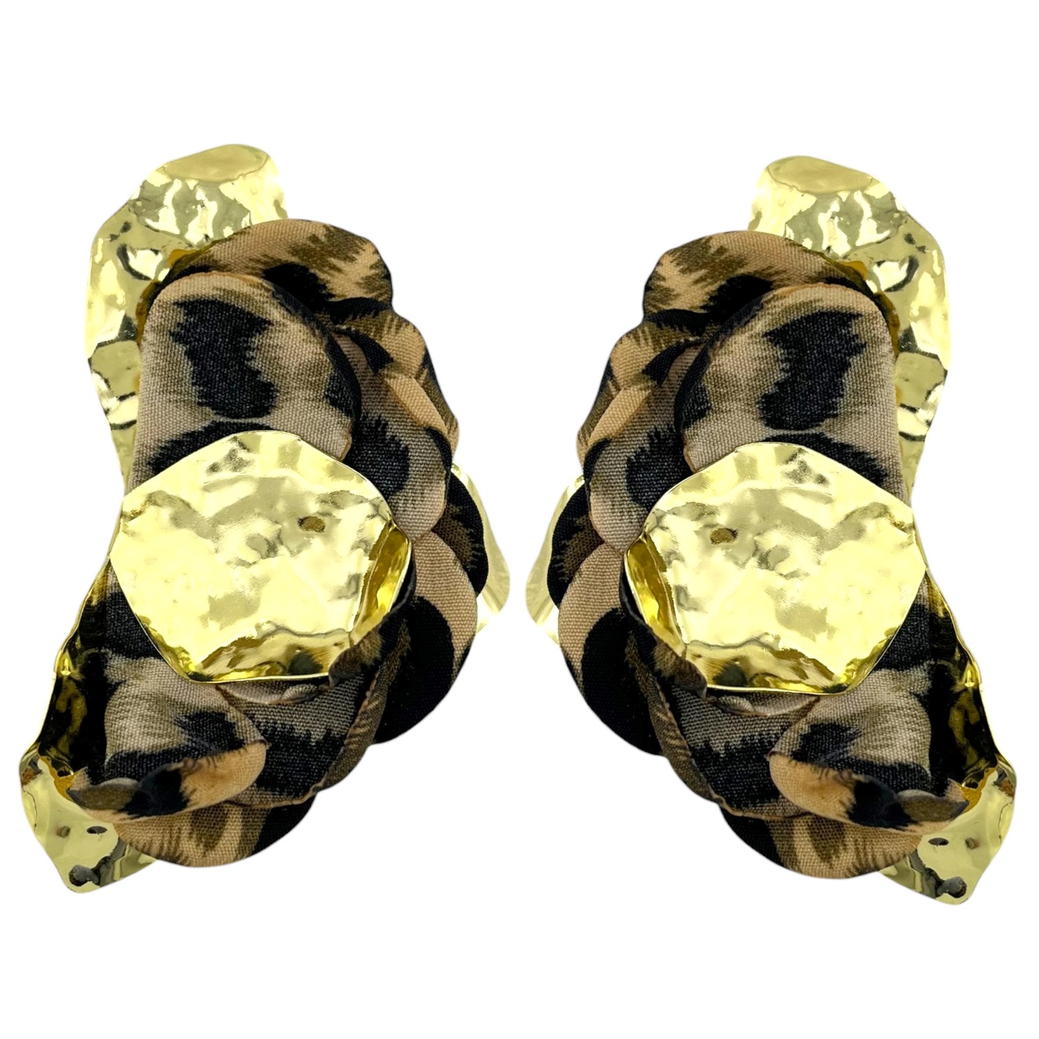 گوشواره زنانه مدل پلنگی کد E6230