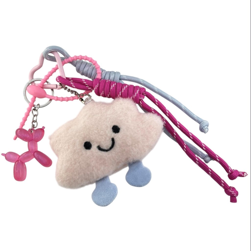 آویز کیف چارم بگ ابر پشمی کد J4128