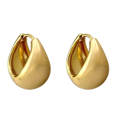 گوشواره زنانه ژوپینگ مدل حلقه کد E6120