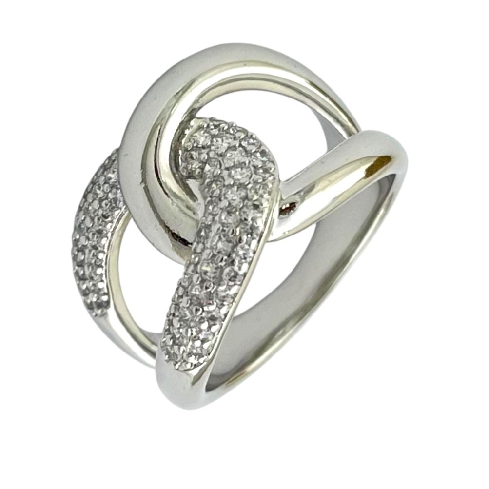 انگشتر زنانه ژوپینگ مدل شنل جواهری کد R51700