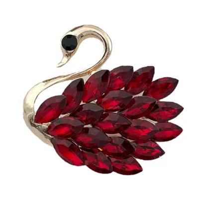 گل سینه زنانه مدل غو جواهری کد G4134