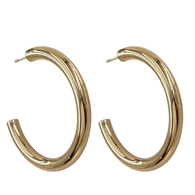 گوشواره زنانه ژوپینگ مدل حلقه ای کد E6500
