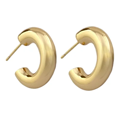 گوشواره زنانه ژوپینگ مدل دایره کد E6097