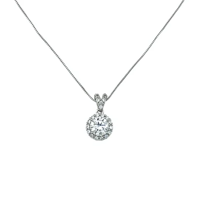 گردنبند زنانه ژوپینگ مدل تک نگین جواهری کد N5188