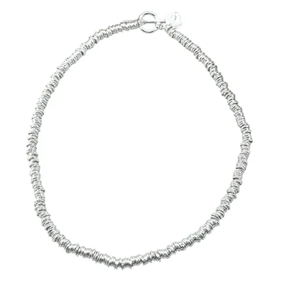 گردنبند زنانه مدل مینیمال اب نقره کد N5180