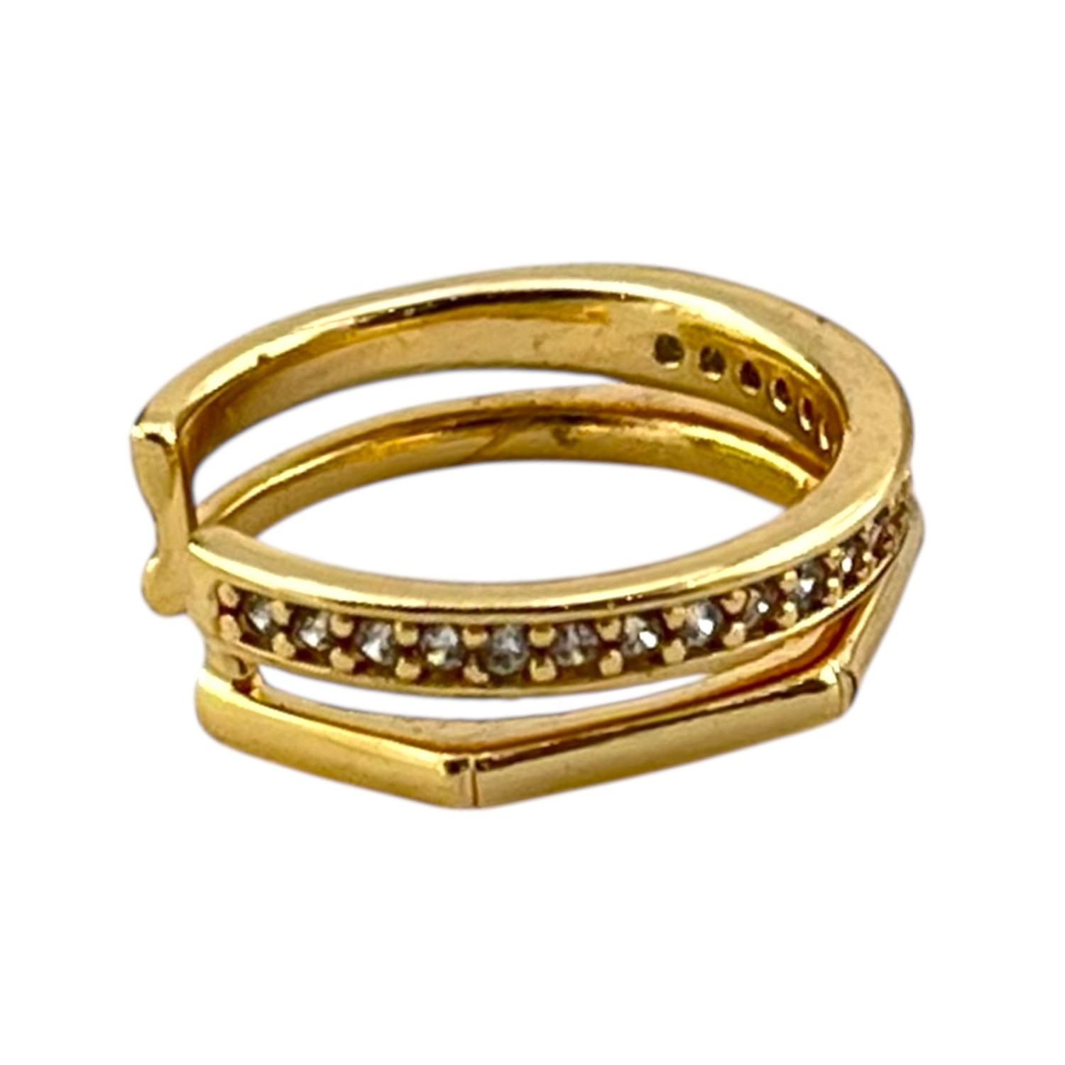 گوشواره زنانه ژوپینگ ایرکاف مدل نگین E6215