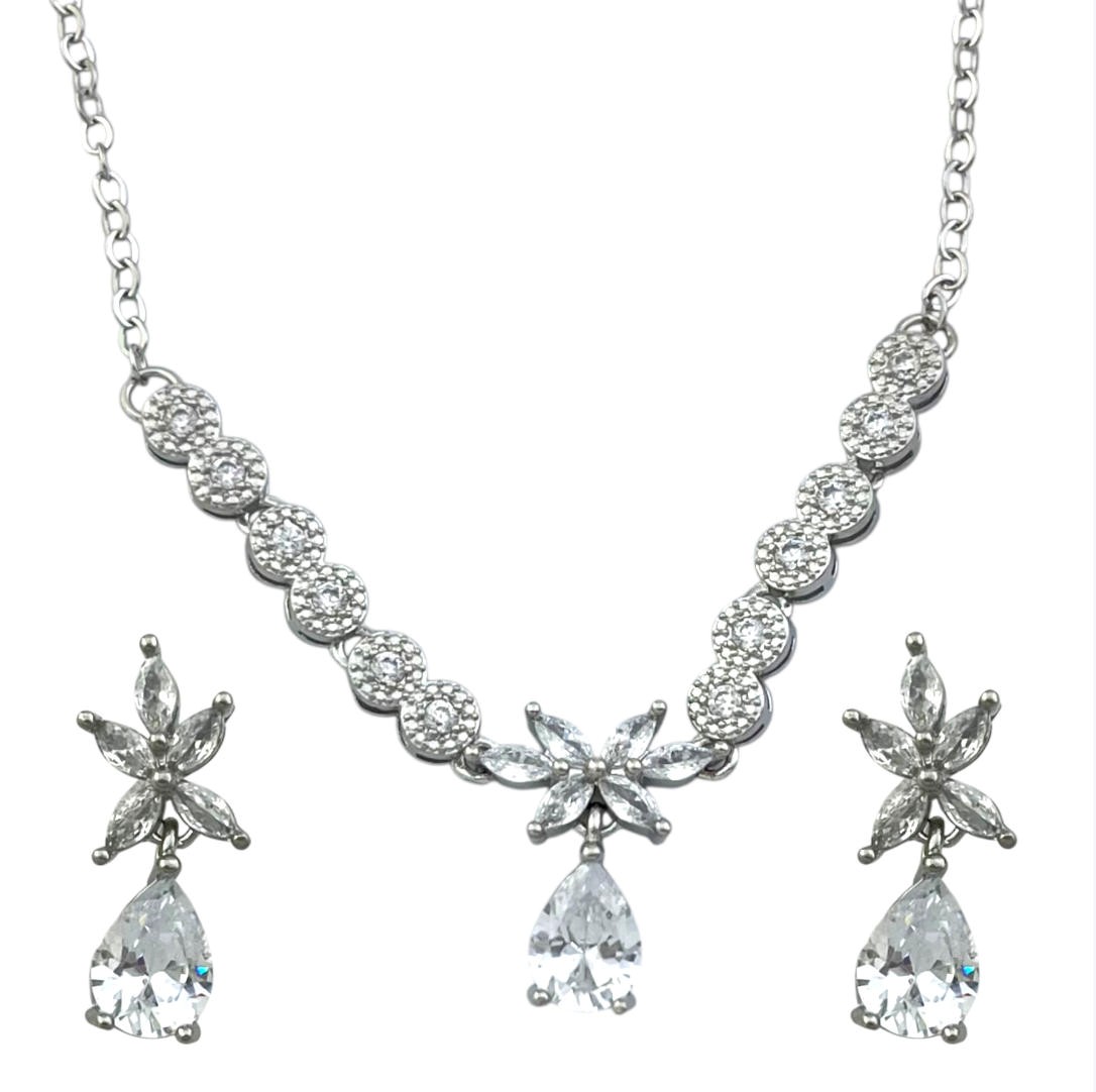 نیم ست زنانه مدل جواهری کد M4349