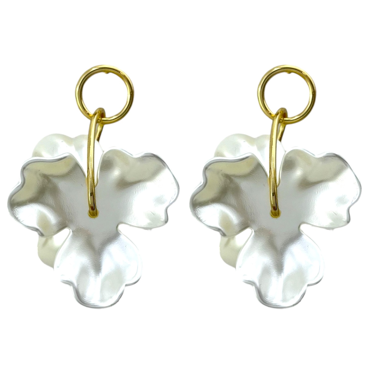 گوشواره زنانه مینیمال مدل گل کد E6161