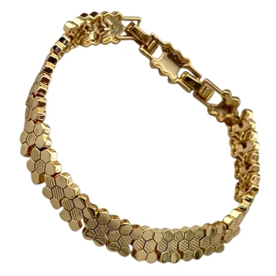 دستبند زنانه ژوپینگ طرح طلا B5155