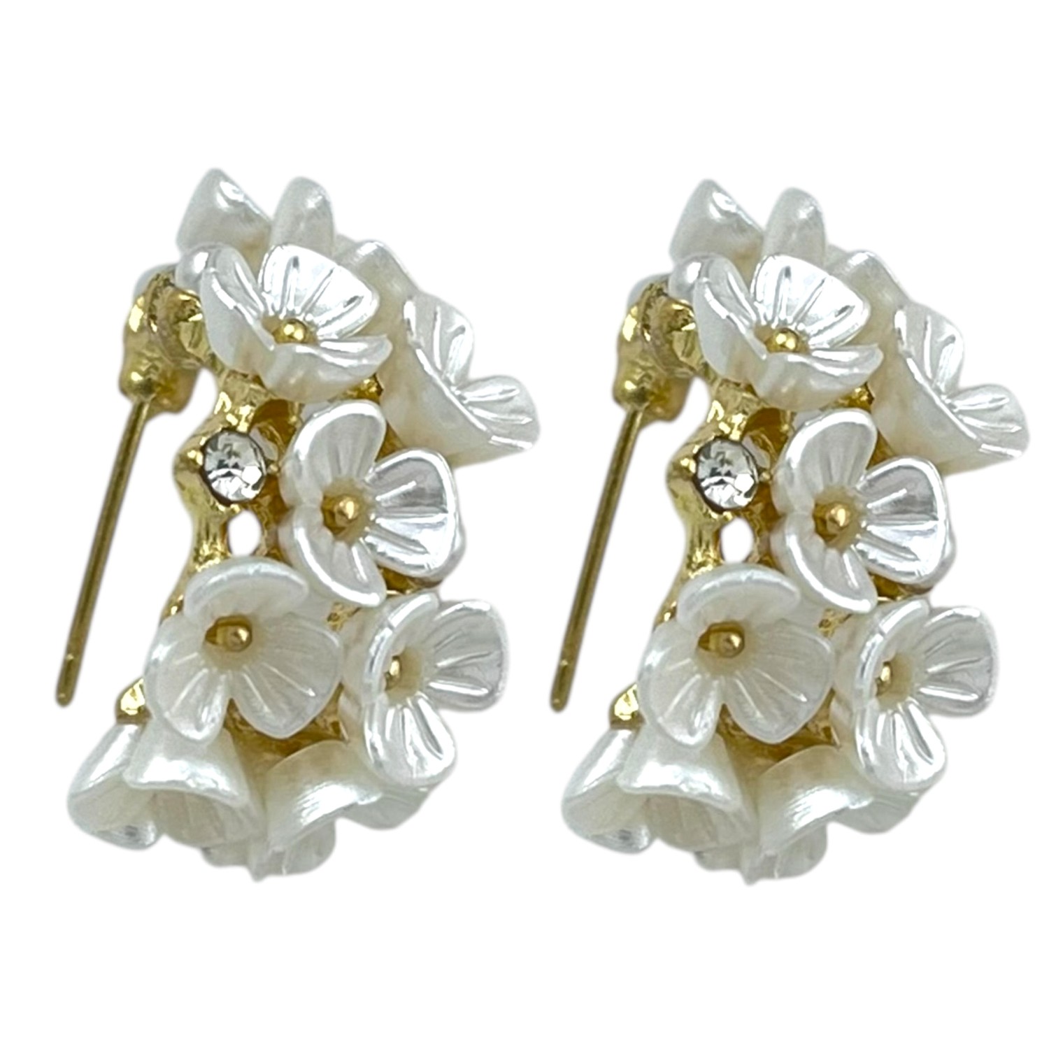 گوشواره زنانه مدل شکوفه E6202