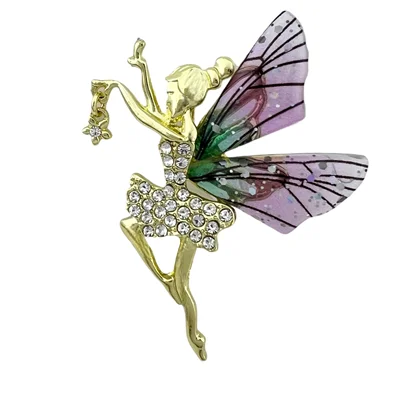 گل سینه زنانه مدل فرشته کد G4109