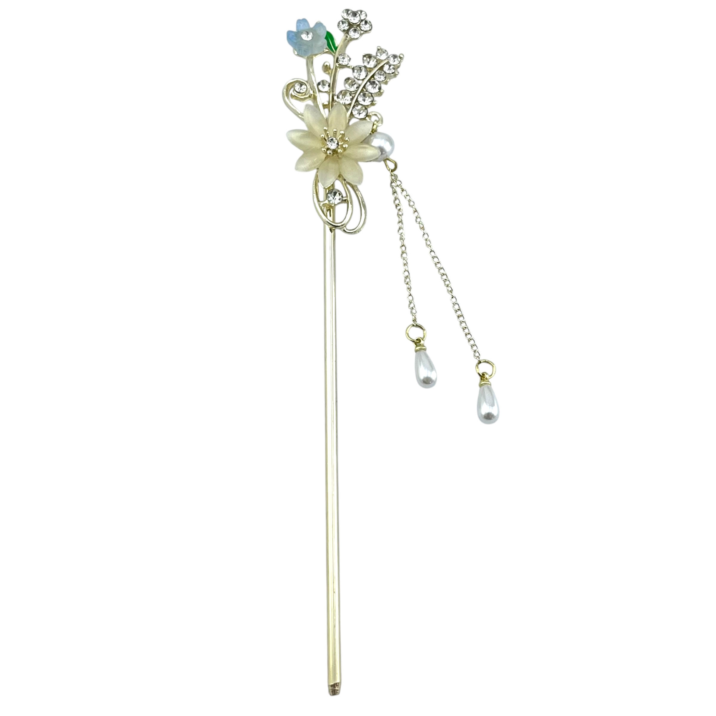 کانزاشی مو مدل فلزی گل کد as1075