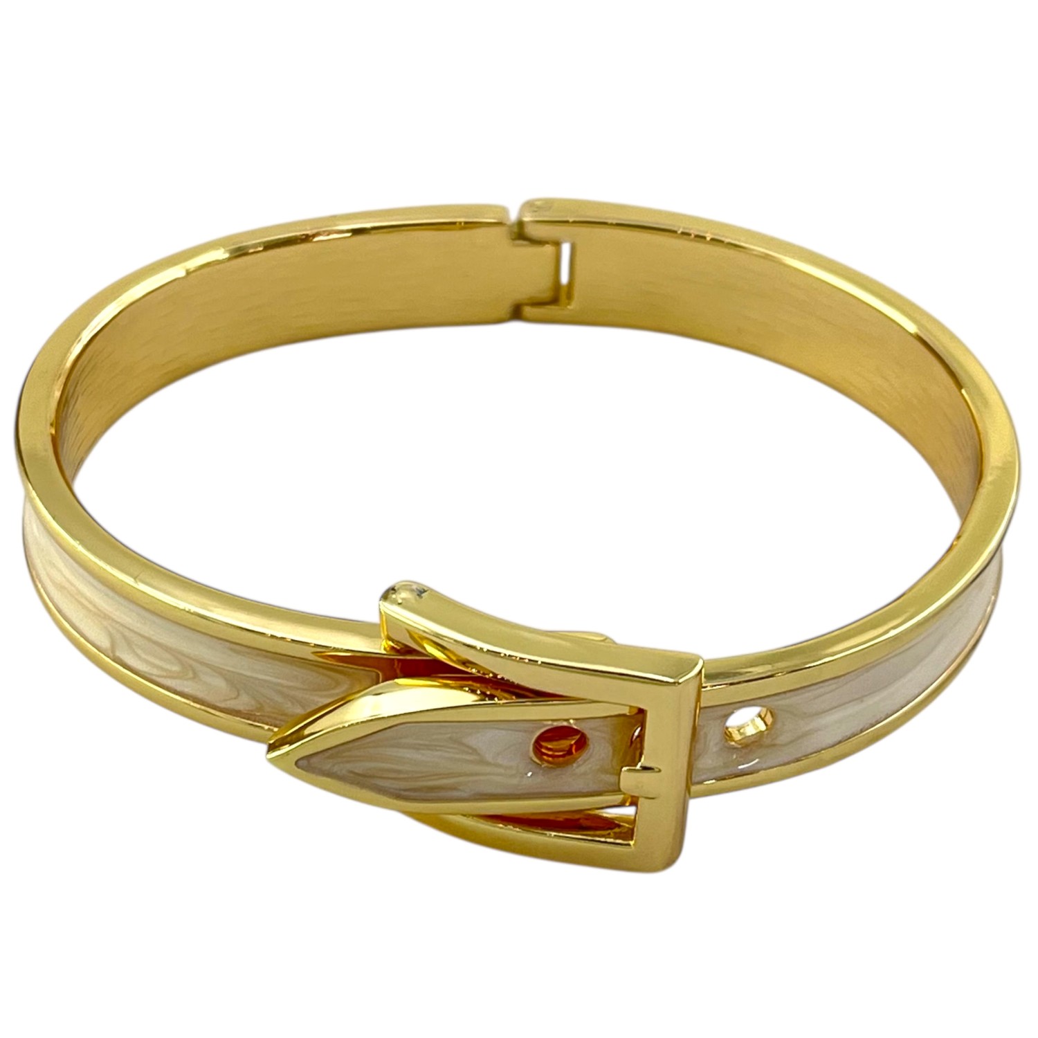 دستبند زنانه  بنگل مدل کمربند کد B5430