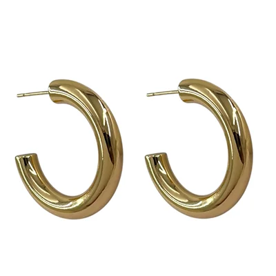 گوشواره زنانه ژوپینگ مدل حلقه ای کد E6501