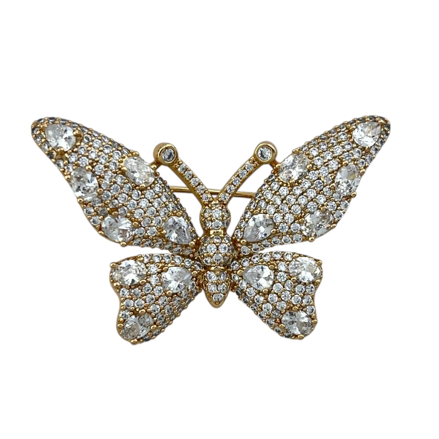 گل سینه زنانه ژوپینگ مدل پروانه کد G4161