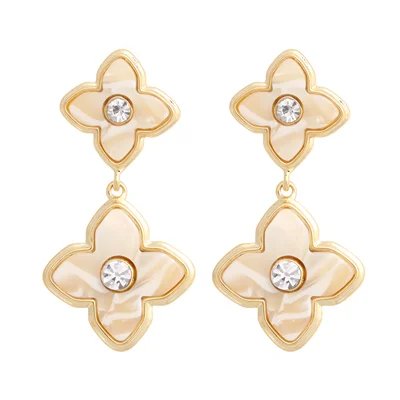 گوشواره زنانه مدل گل کد E5323