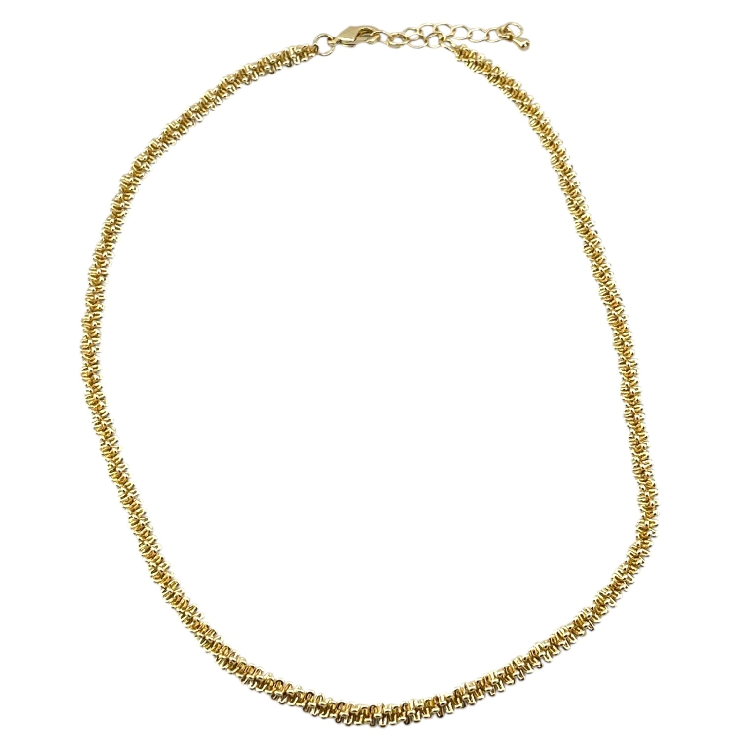 گردنبند زنانه مدل مینیمال خاویاری کد N5193